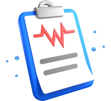 patient medical report icon