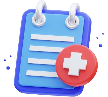 patient medical report icon